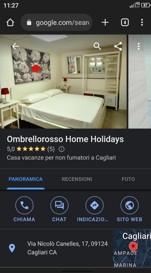 Ombrellorosso Appartement Cagliari Buitenkant foto